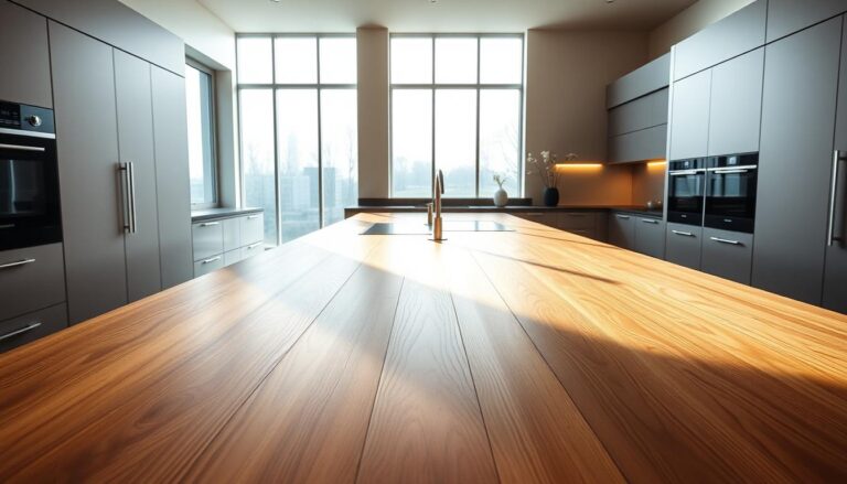 Cuisine moderne : intégrer un meuble avec plan de travail