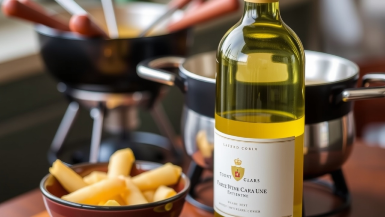 Vin et fondue savoyarde : quel vin idéal ?
