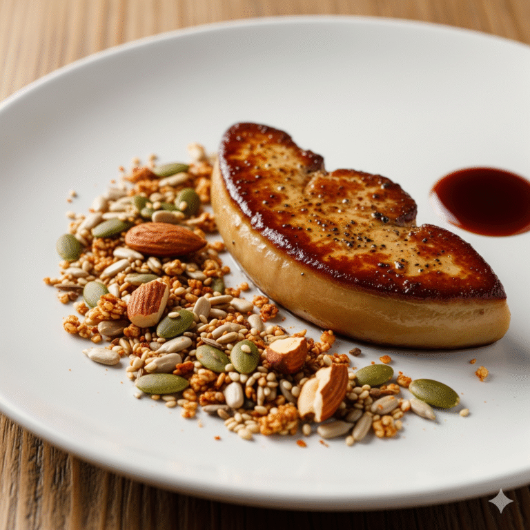 Assiette Foie Gras Gastronomique Idées de Dressage