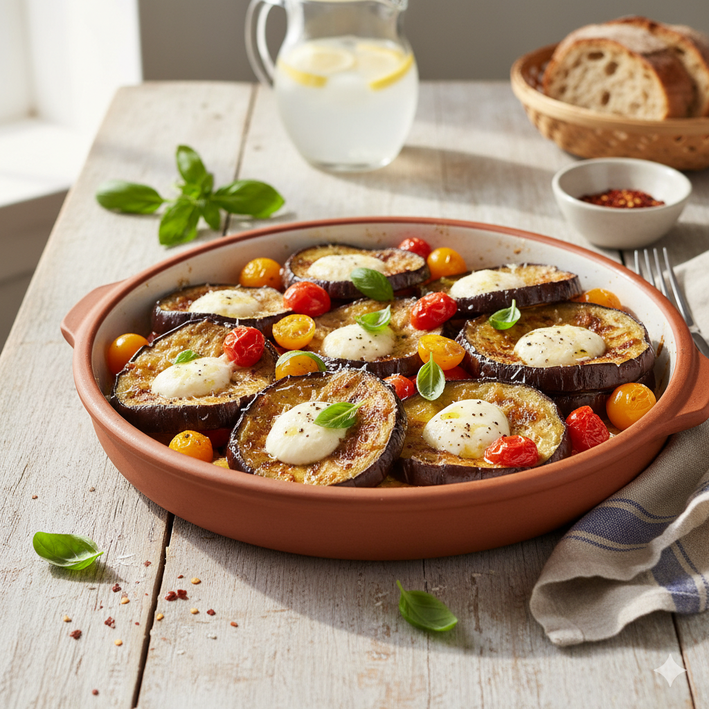 recette aubergine estivale