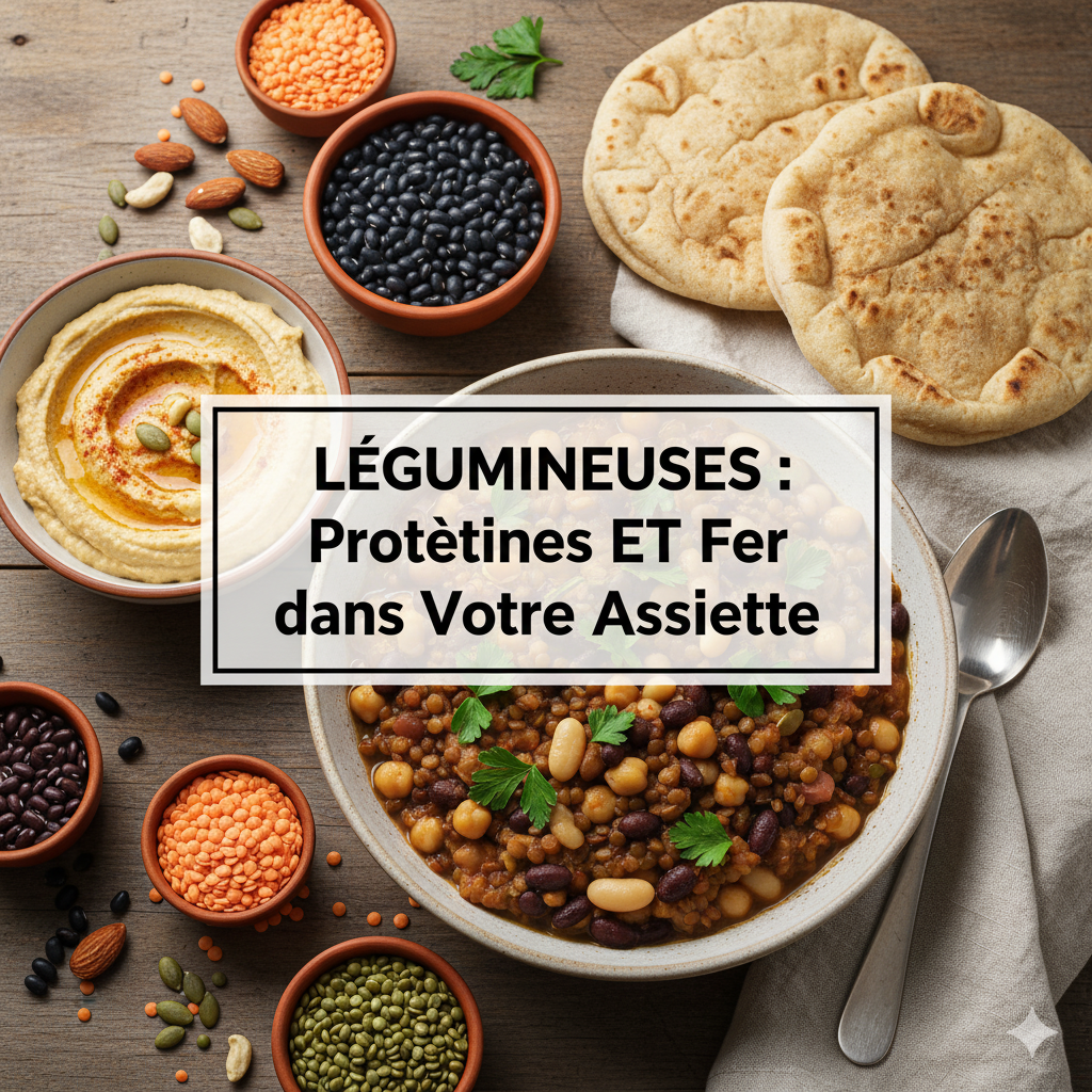 Légumes verts à feuilles : sources quotidiennes de fer