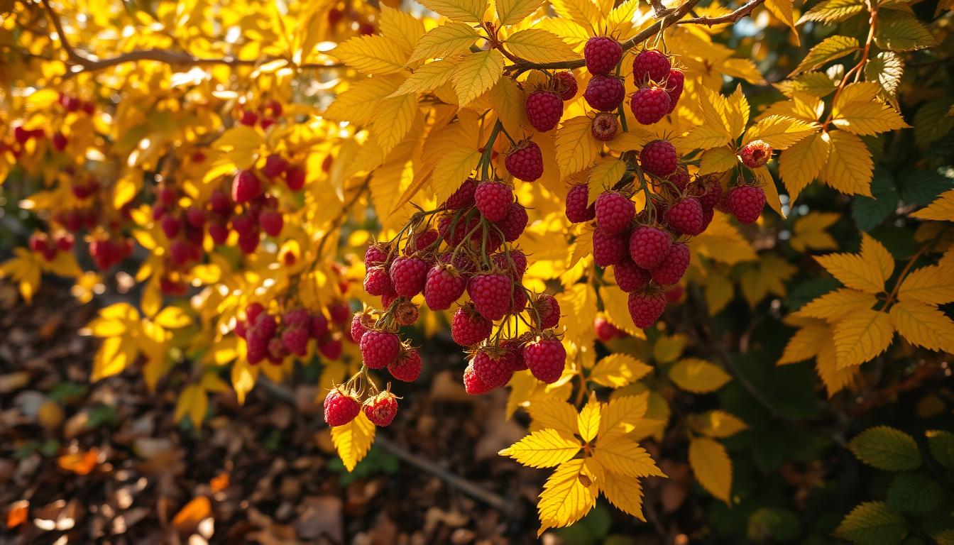 comment bien entretenir les framboisiers en automne
