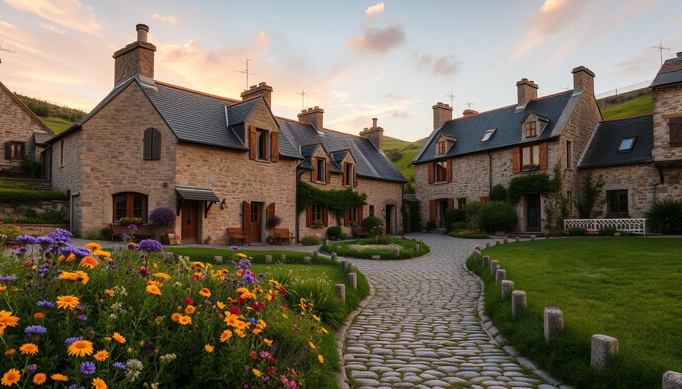 Ce village breton séduit maisons de granit
