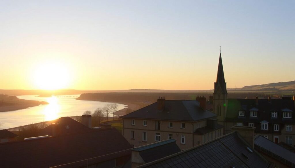 village Saint-Suliac Bretagne