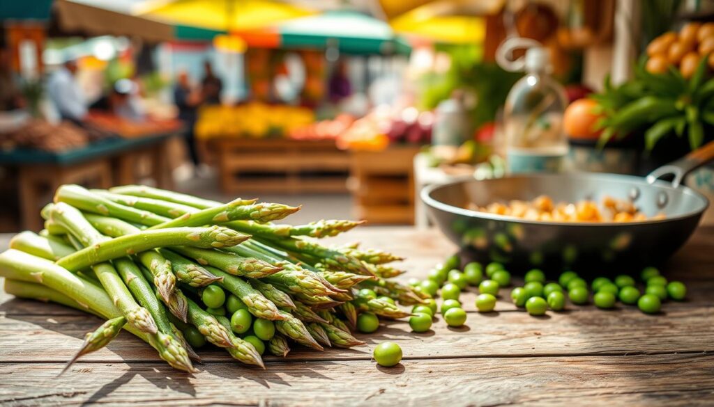 asperges de Sologne aux plus petits.