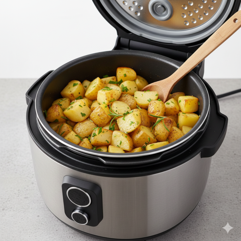 La recette des pommes de terre sautées au Cookeo