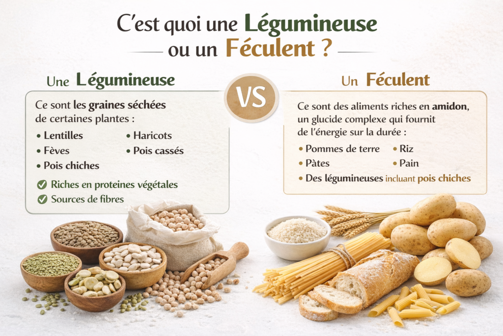 Légumineuse, légume ou féculent  de quoi parle-t-on vraiment 