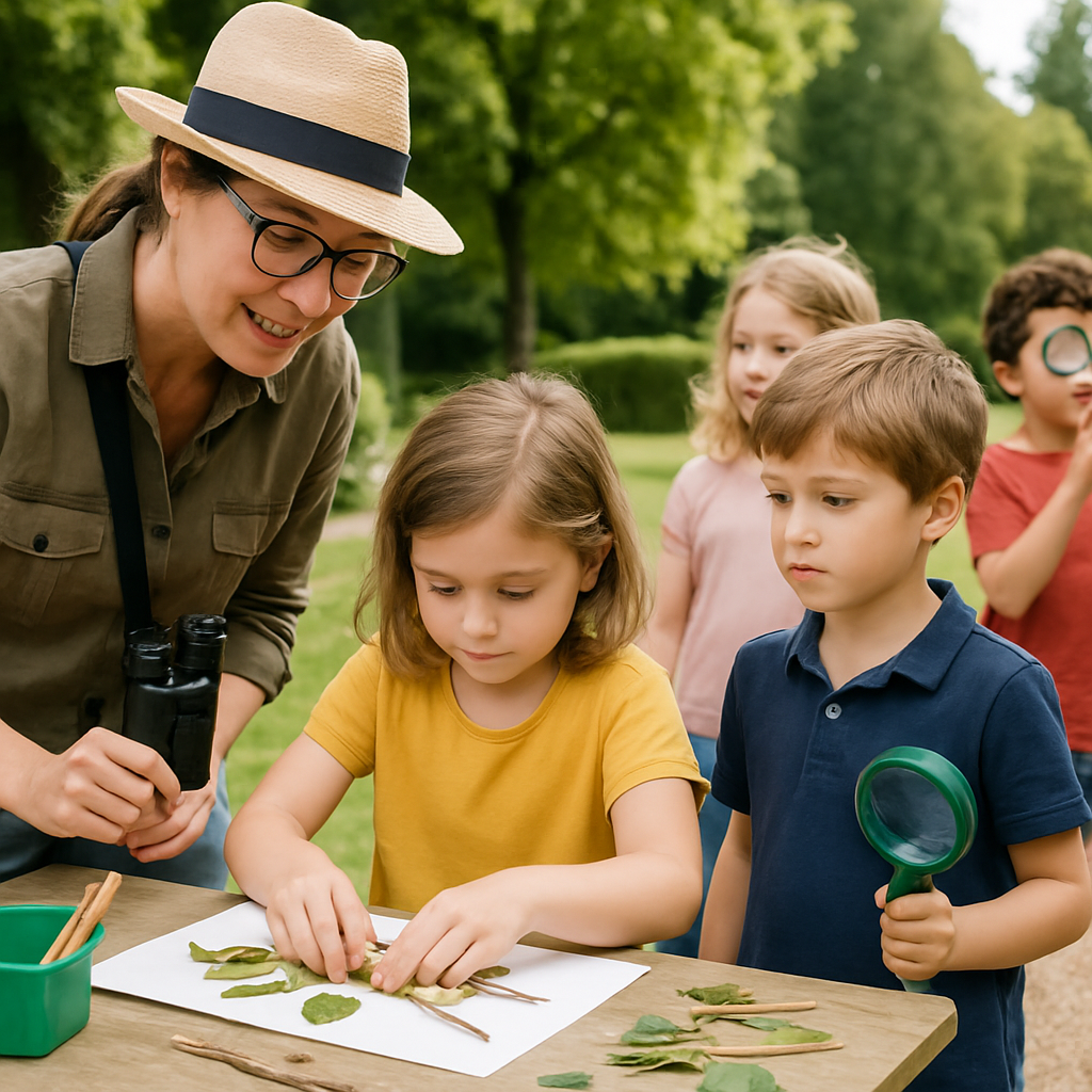Ateliers ludiques, visites guidées et découvertes enfants